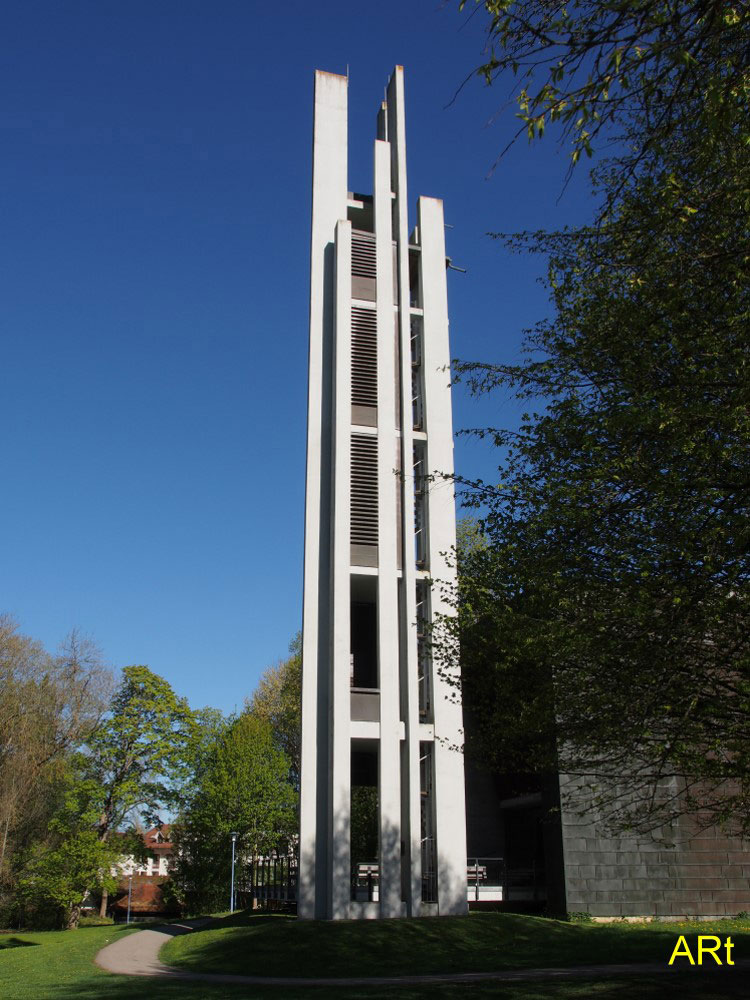 Turm der evangelischen Johanneskirche