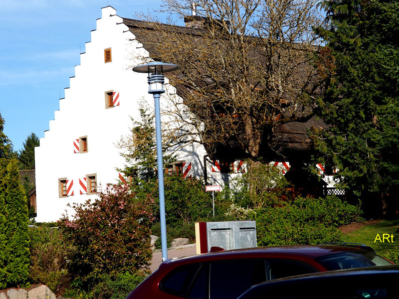 Hänslehof, historischer Teil, an der Hofstraße

