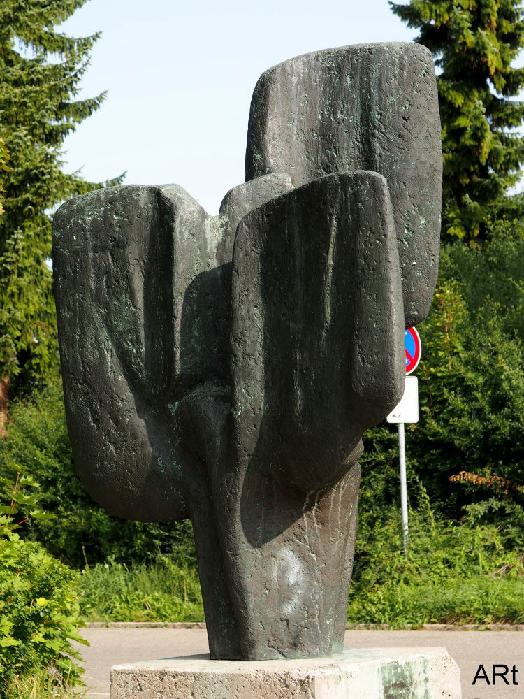 Skulptur an der Seestraße