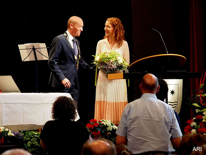 Bürgermeister Berggötz und Partnerin Angelika Lorenz

