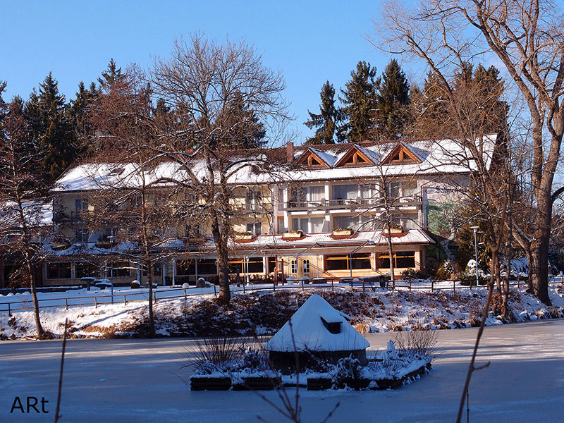 Hotel Salinensee im Schnee